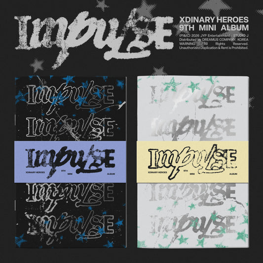 Xdinary Heroes 9th Mini Album <impulse> PHOTOBOOK Ver. 2 Version Random</impulse>