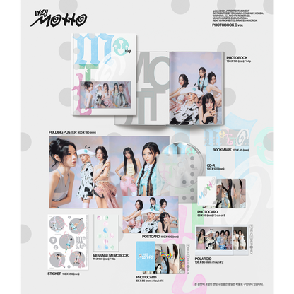 ITZY 12th Mini Album『Motto』PHOTOBOOK Ver. 3バージョンランダム
