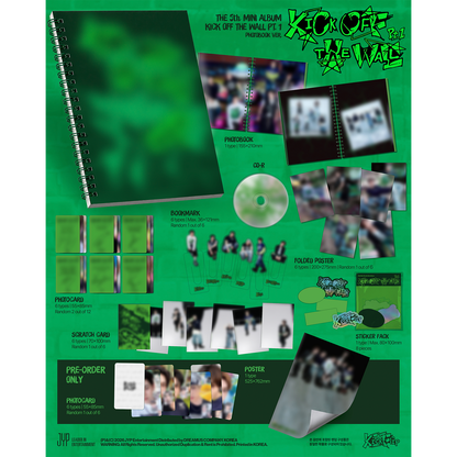 KickFlip The 5th Mini Album "KICK OFF THE WALL Pt. 1" PHOTOBOOK Ver.
