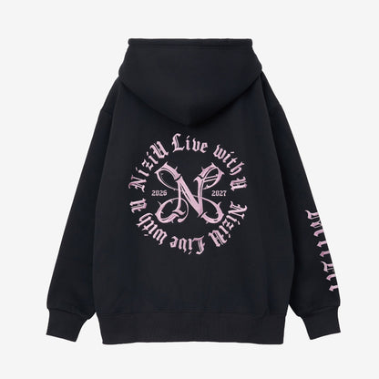 HOODIE【L】- MIIHI / NiziU『Live with U 2026-2027 “Who? U! NiziU Fes.”』