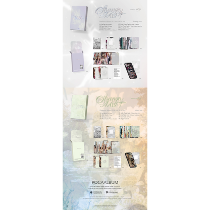 NMIXX 『Strange Muse』 플랫폼 앨범 포카앨범 Ver. 2버전 세트