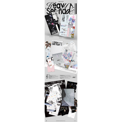 NMIXX『Heavy Serenade』Heavy Ver./Serenade Ver. 2バージョンランダム