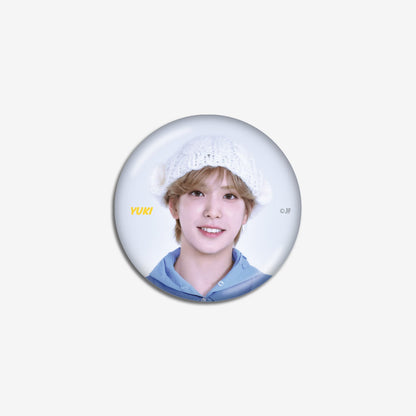 PHOTO BADGE SET - YUKI / NEXZ『Japan debut 1st Anniversary POPUP STORE “1st SCOOP”』