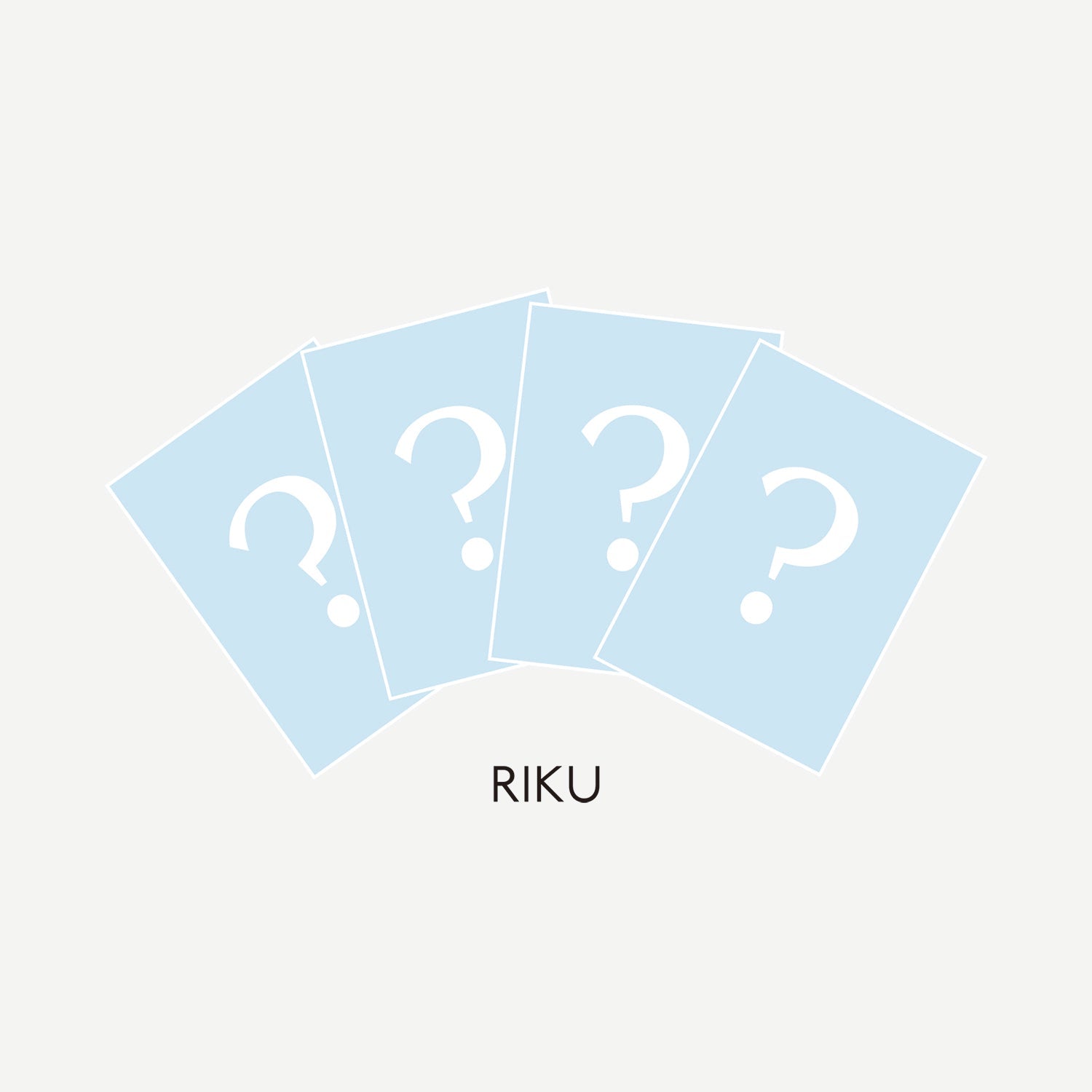 LIVE PHOTO TRADING CARD (4PIECES) - RIKU / NiziU『NiziU Live with U 2024-2025 “AWAKE” OFFICIAL GOODS』