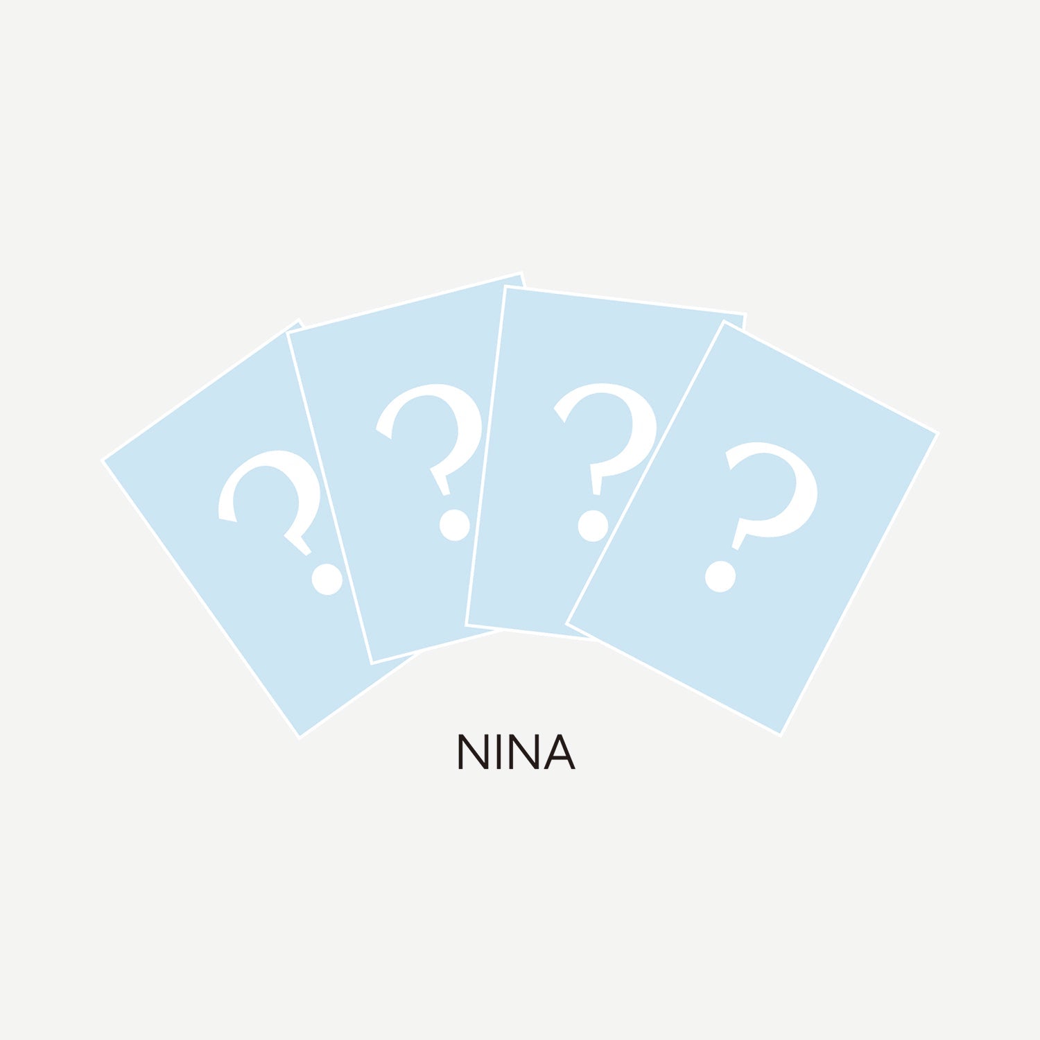 LIVE PHOTO TRADING CARD (4PIECES) - NINA / NiziU『NiziU Live with U 2024-2025 “AWAKE” OFFICIAL GOODS』