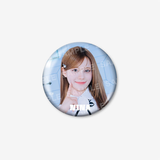PHOTO BADGE / A - NINA / NiziU『LOVE LINE -Japanese ver.-／Shining day』