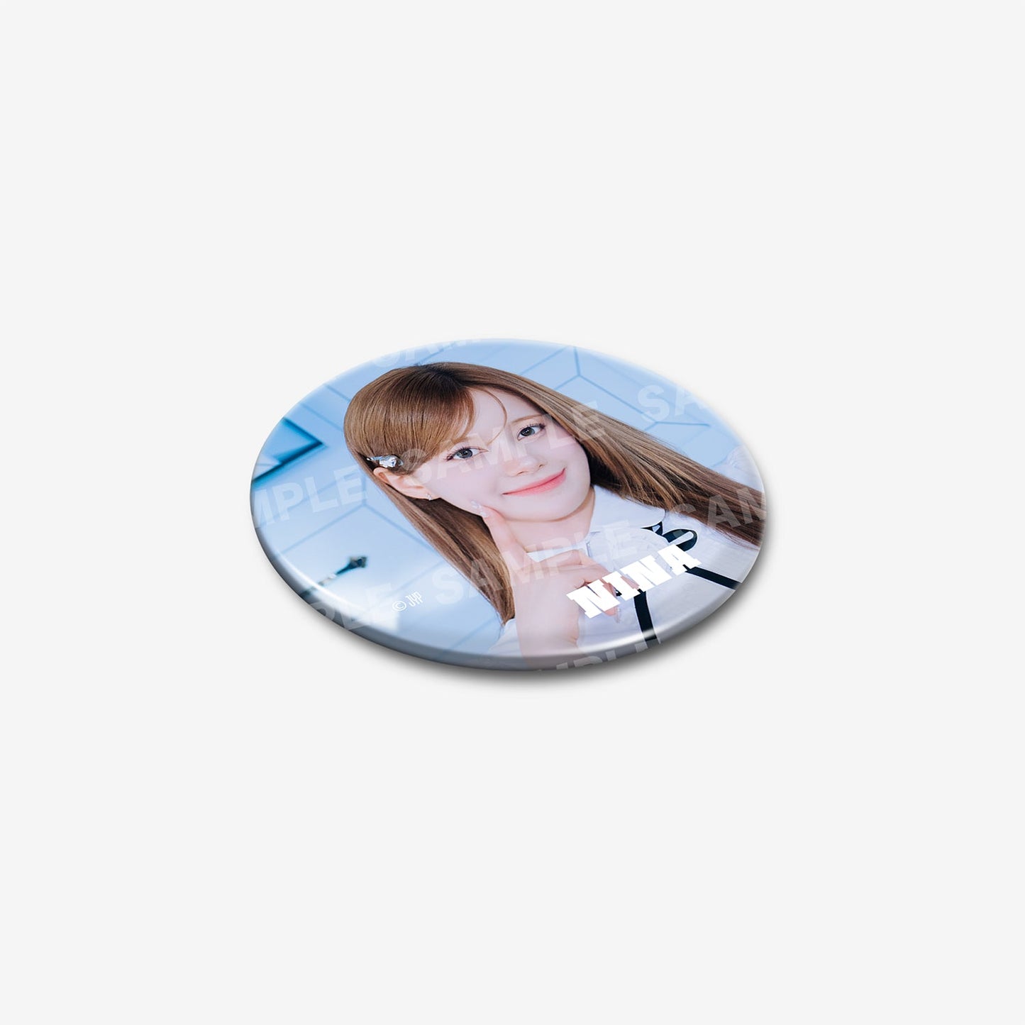 PHOTO BADGE / A - NINA / NiziU『LOVE LINE -Japanese ver.-／Shining day』