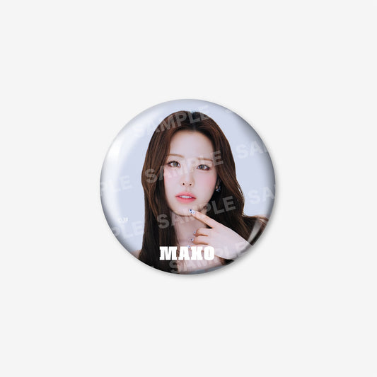 PHOTO BADGE / B - MAKO / NiziU『LOVE LINE -Japanese ver.-／Shining day』
