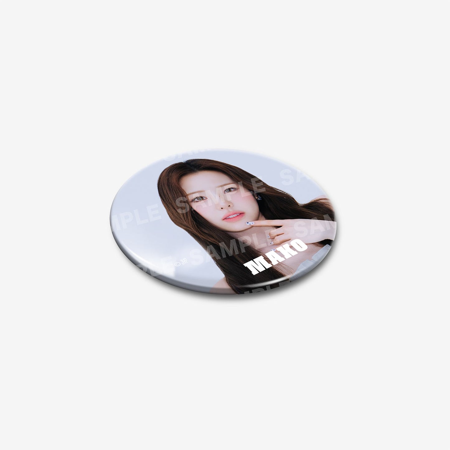 PHOTO BADGE / B - MAKO / NiziU『LOVE LINE -Japanese ver.-／Shining day』