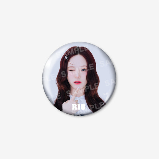 PHOTO BADGE / B - RIO / NiziU『LOVE LINE -Japanese ver.-／Shining day』