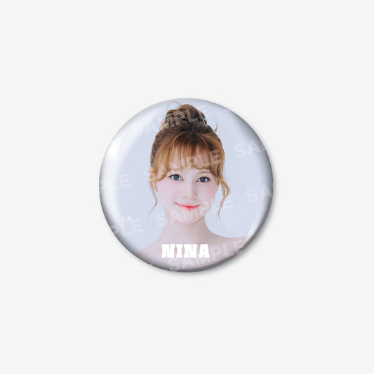 PHOTO BADGE / B - NINA / NiziU『LOVE LINE -Japanese ver.-／Shining day』