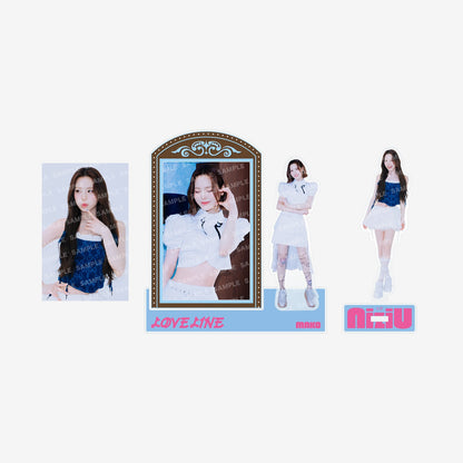 PHOTO CARD STAND WITH ACRYLIC STAND - MAKO / NiziU『LOVE LINE -Japanese ver.-／Shining day』