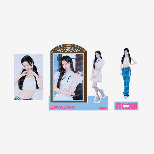 PHOTO CARD STAND WITH ACRYLIC STAND - RIMA / NiziU『LOVE LINE -Japanese ver.-／Shining day』