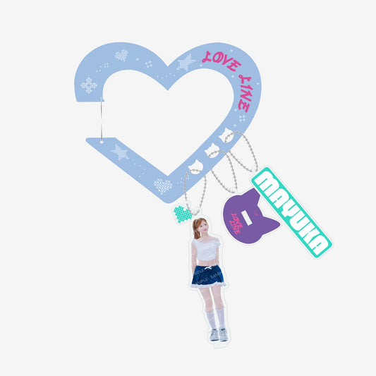 CARABINER WITH MINI ACRYLIC STAND - MAYUKA / NiziU『LOVE LINE -Japanese ver.-／Shining day』