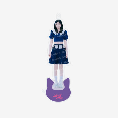 CARABINER WITH MINI ACRYLIC STAND - MIIHI / NiziU『LOVE LINE -Japanese ver.-／Shining day』