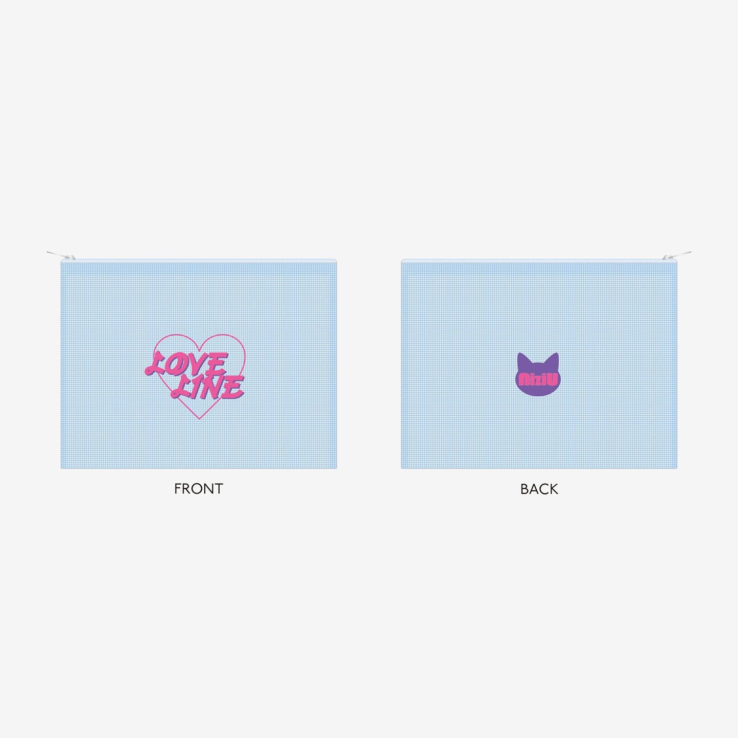 MESH POUCH / NiziU『LOVE LINE -Japanese ver.-／Shining day』