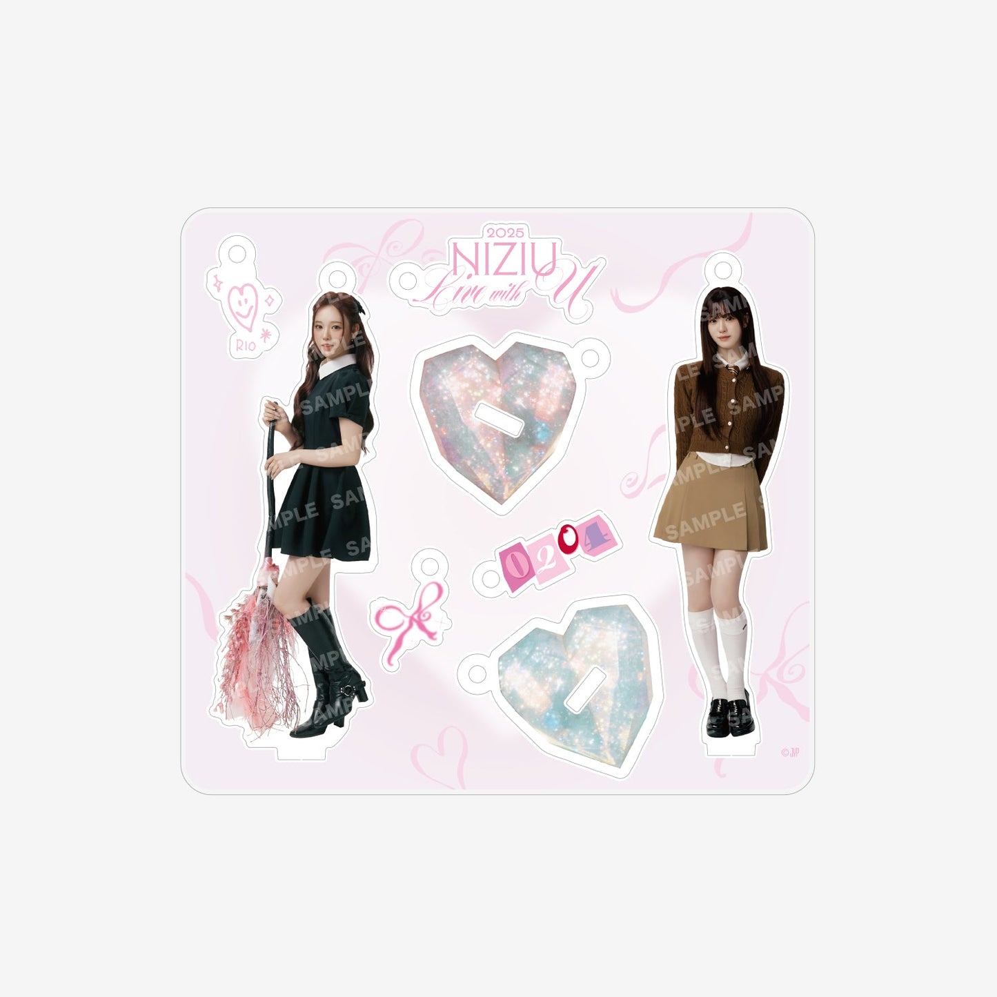 ACRYLIC STAND KEY HOLDER - RIO / NiziU『Live with U 2025 “NEW EMOTION : Face To Face”』