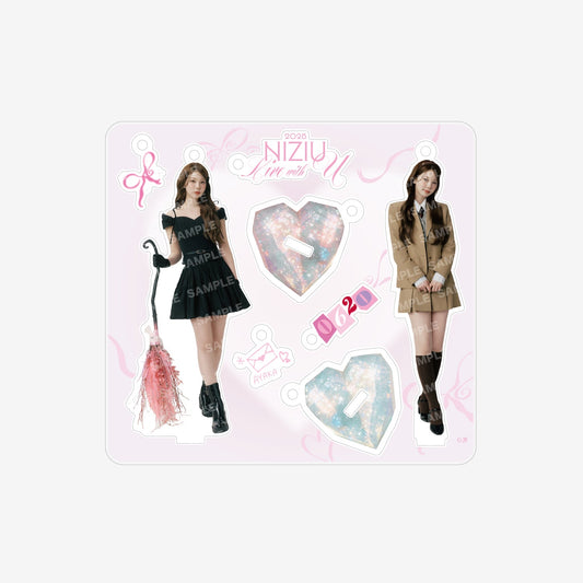 ACRYLIC STAND KEY HOLDER - AYAKA / NiziU『Live with U 2025 “NEW EMOTION : Face To Face”』