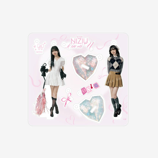 ACRYLIC STAND KEY HOLDER - MIIHI / NiziU『Live with U 2025 “NEW EMOTION : Face To Face”』