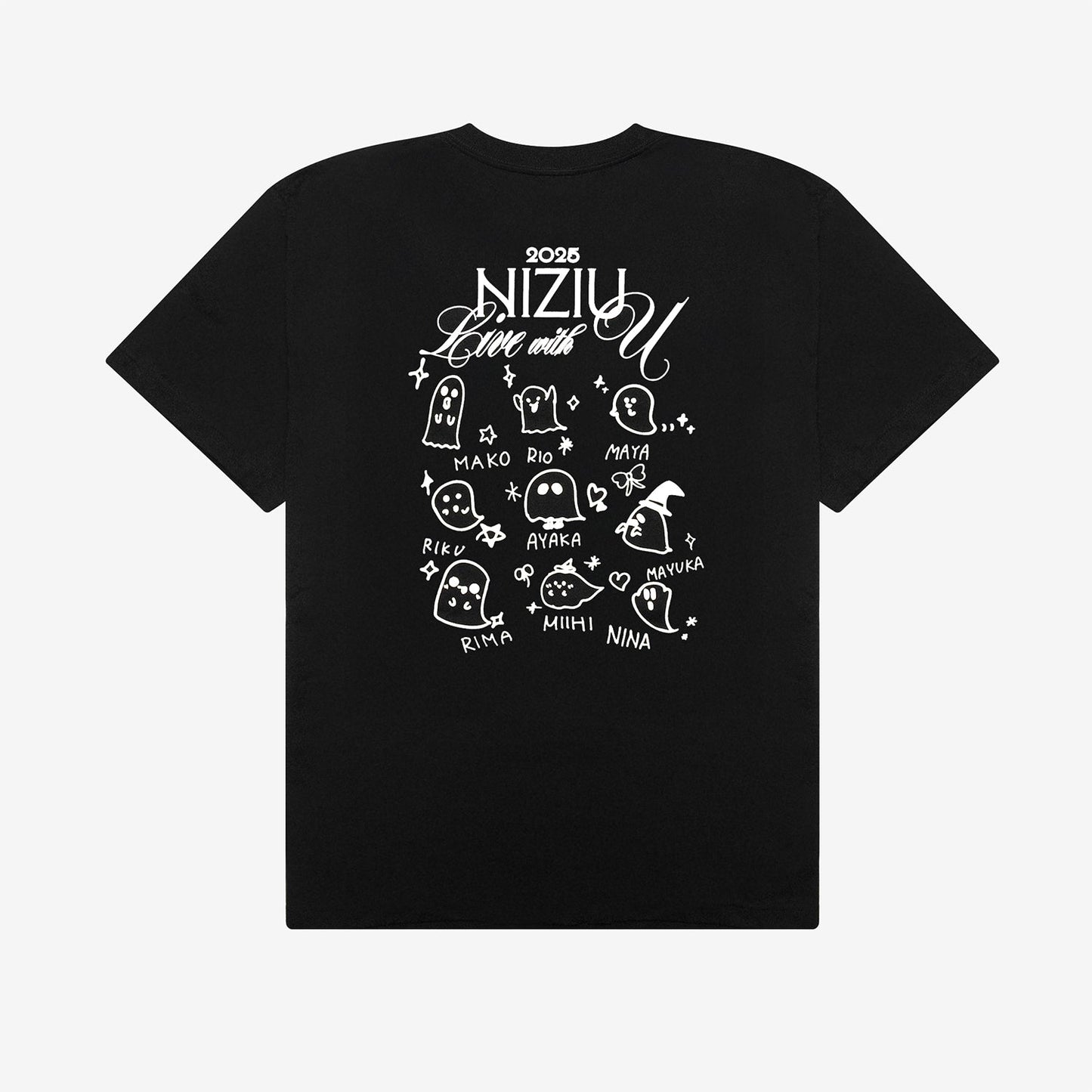 T-SHIRT【L】Designed by NiziU / NiziU『Live with U 2025 “NEW EMOTION : Face To Face”』