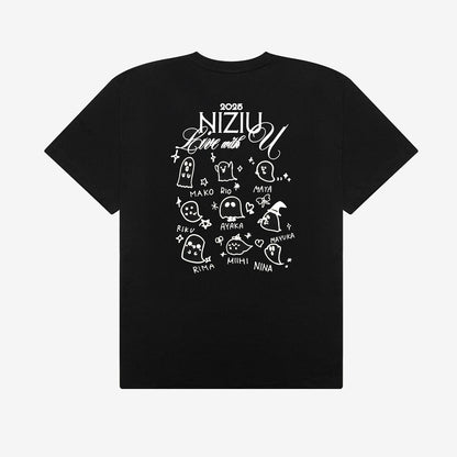 T-SHIRT【L】Designed by NiziU / NiziU『Live with U 2025 “NEW EMOTION : Face To Face”』
