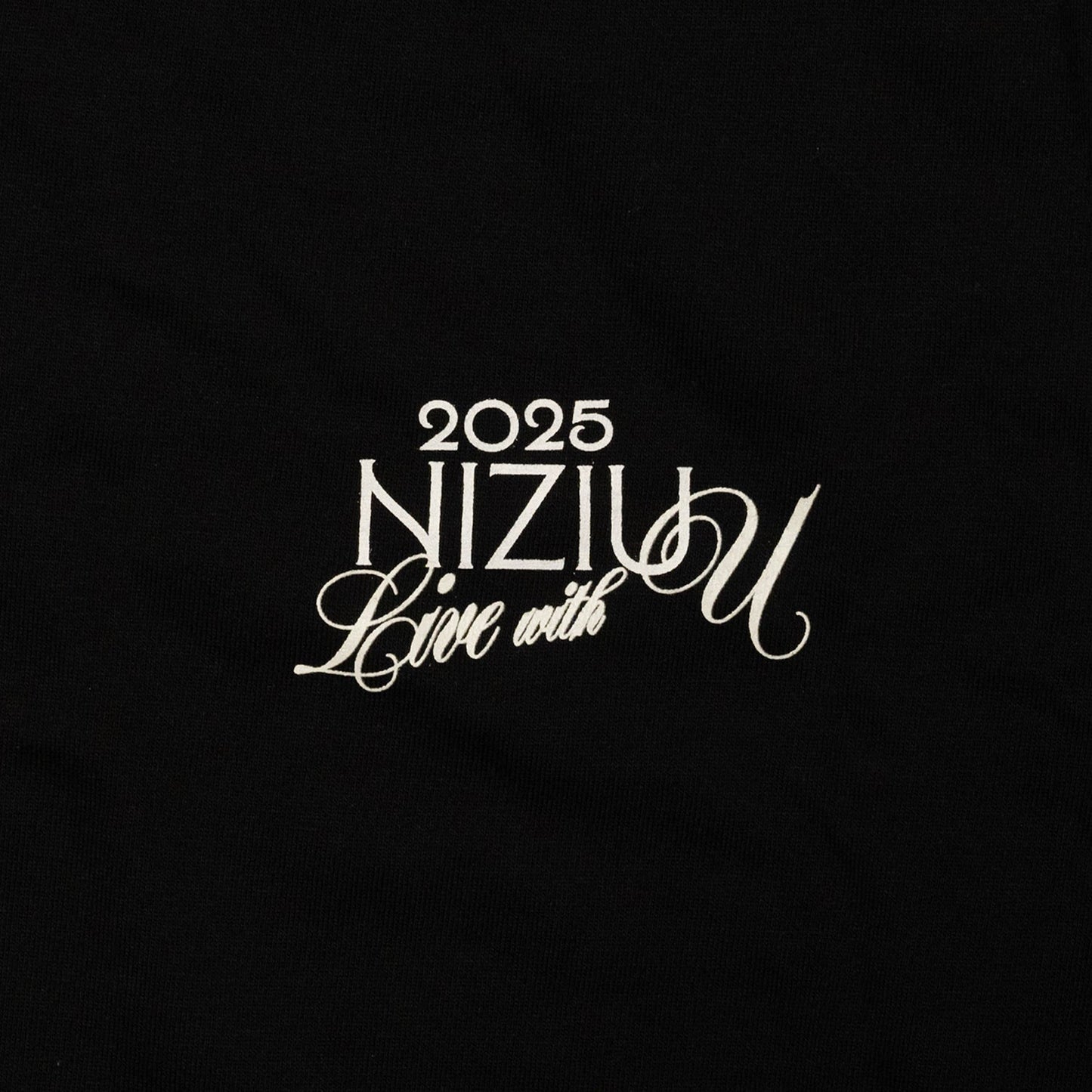 T-SHIRT【L】Designed by NiziU / NiziU『Live with U 2025 “NEW EMOTION : Face To Face”』