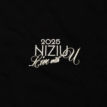 T-SHIRT【L】Designed by NiziU / NiziU『Live with U 2025 “NEW EMOTION : Face To Face”』