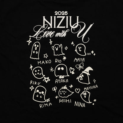 T-SHIRT【L】Designed by NiziU / NiziU『Live with U 2025 “NEW EMOTION : Face To Face”』