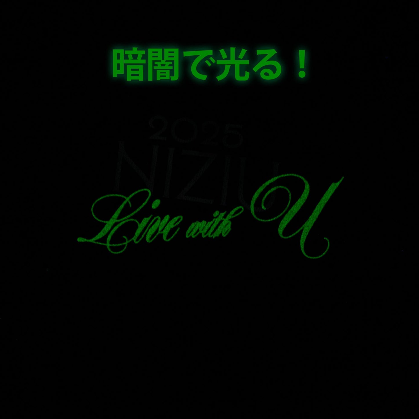 T-SHIRT【L】Designed by NiziU / NiziU『Live with U 2025 “NEW EMOTION : Face To Face”』