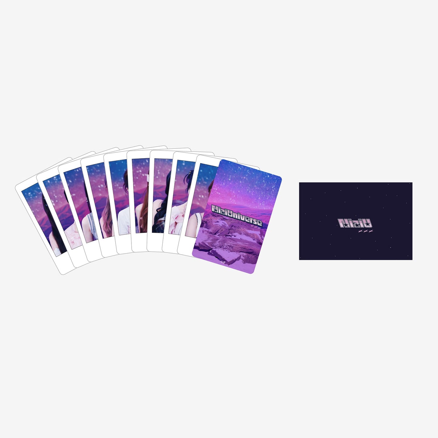 PHOTO CARD SET（9PIECES）/『NiziU POPUP STORE ｰ NiziUniverse ｰ』