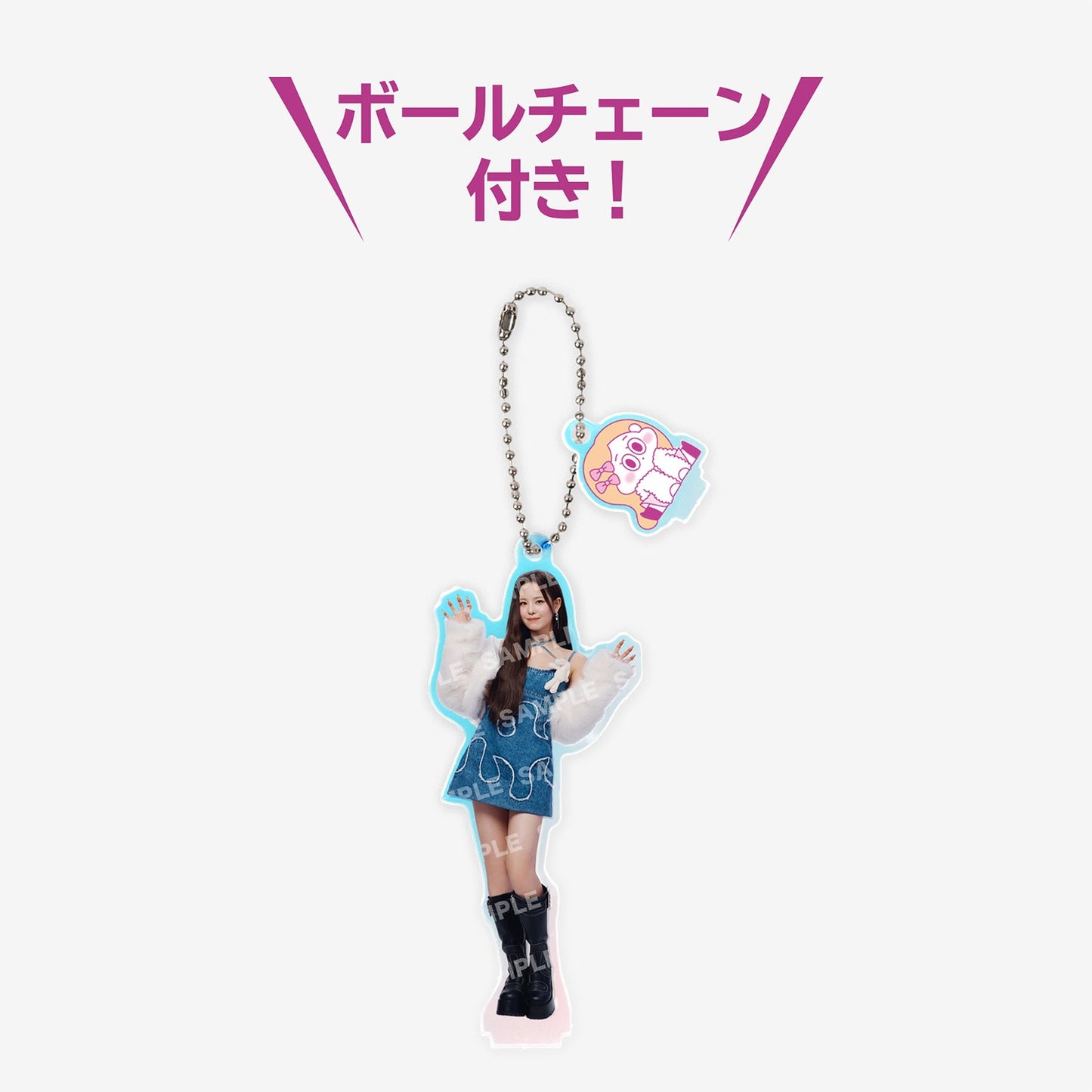 ACRYLIC STAND KEY HOLDER - MAKO /『NiziU POPUP STORE ｰ NiziUniverse ｰ』