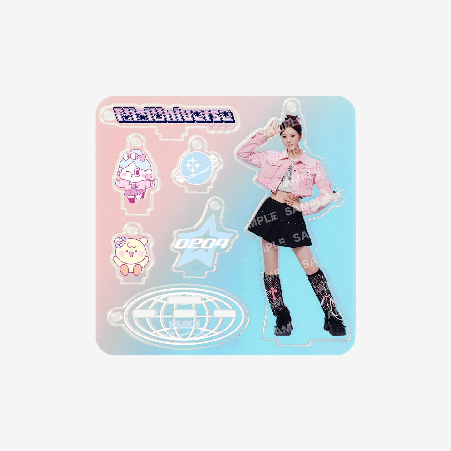 ACRYLIC STAND KEY HOLDER - RIO /『NiziU POPUP STORE ｰ NiziUniverse ｰ』