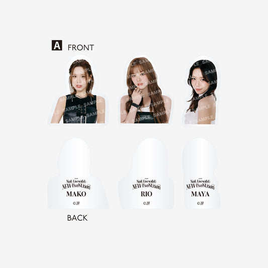 ACRYLIC CLIP SET【A】/ NiziU『Live with U 2026 “NEW EvoNUtion” POPUP in HMV』