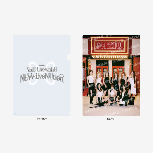 CLEAR FILE / NiziU『Live with U 2026 “NEW EvoNUtion” POPUP in HMV』