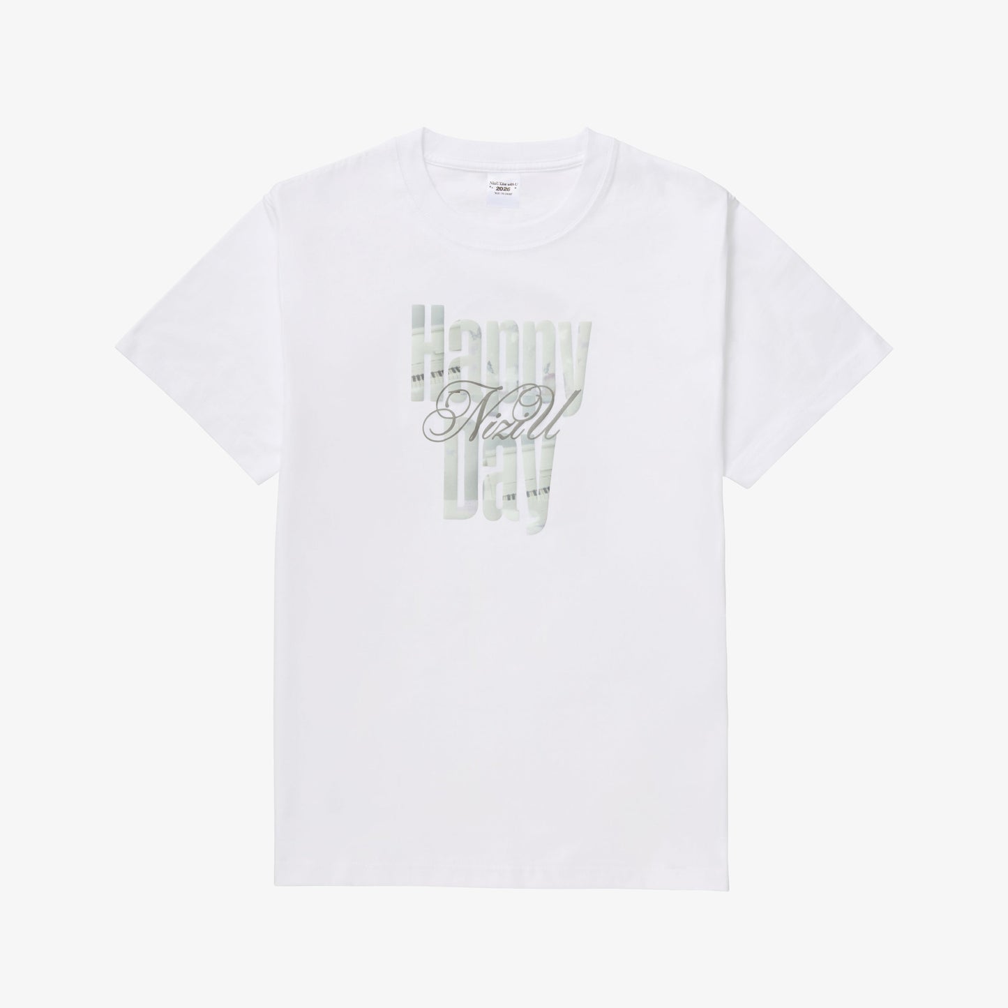 T-SHIRT / WHITE【M】/ NiziU『Live with U 2026 “NiziU : THE CINEMA” 』
