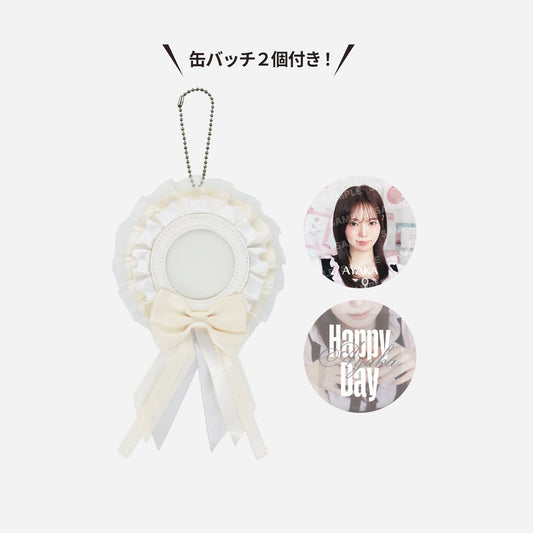 ROSETTE BUTTON BADGE CASE - AYAKA / NiziU『NiziU Live with U 2026 “NiziU : THE CINEMA” 』