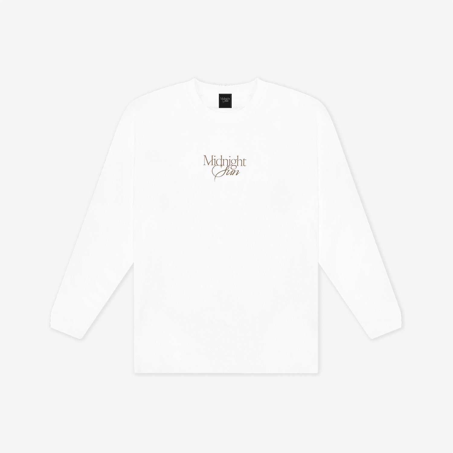 LONG SLEEVE T-SHIRT/ WHITE【M】 / LEE JUNHO『Midnight Sun』