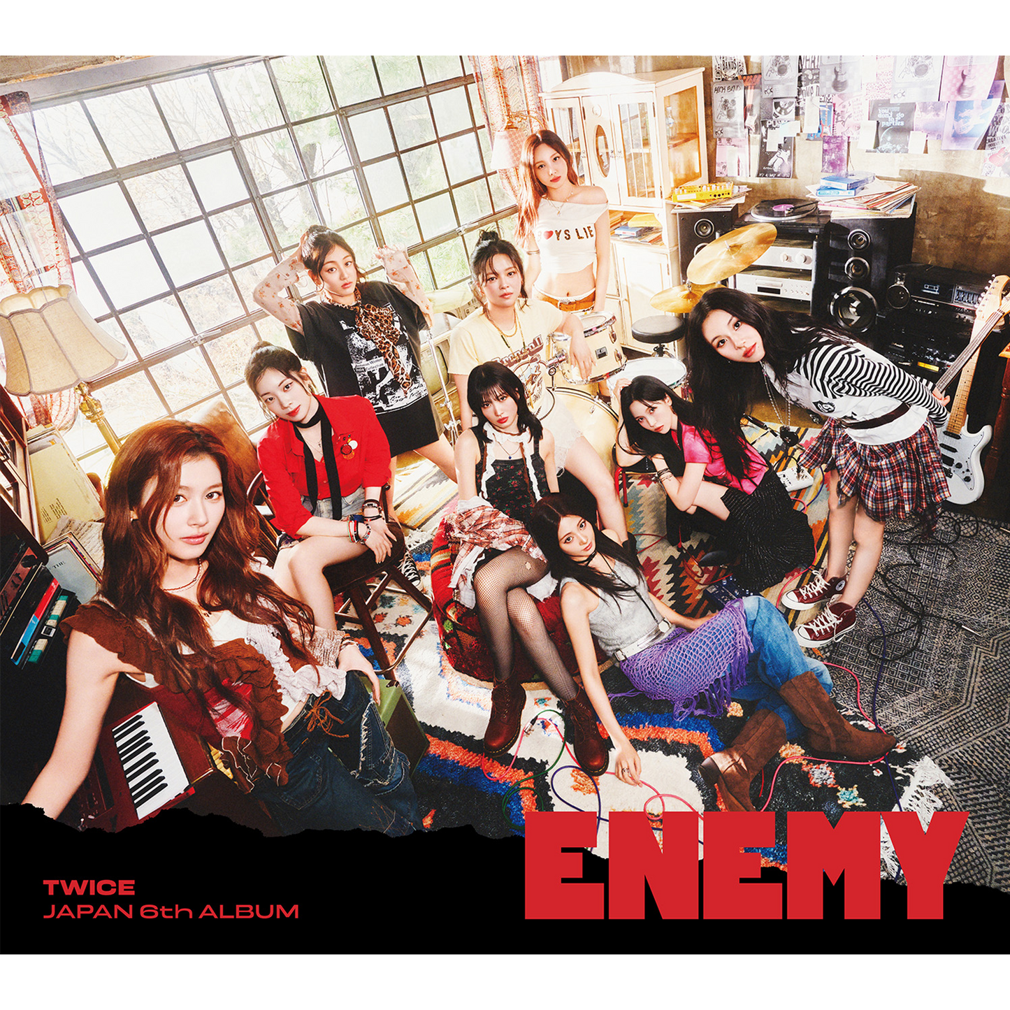 TWICE JAPAN 6th ALBUM『ENEMY』初回限定盤A