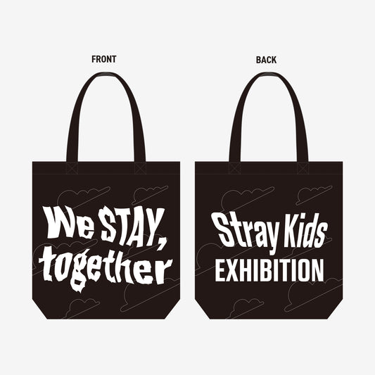 TOTE BAG【BLACK】/ Stray Kids『EXHIBITION “We STAY, together”』