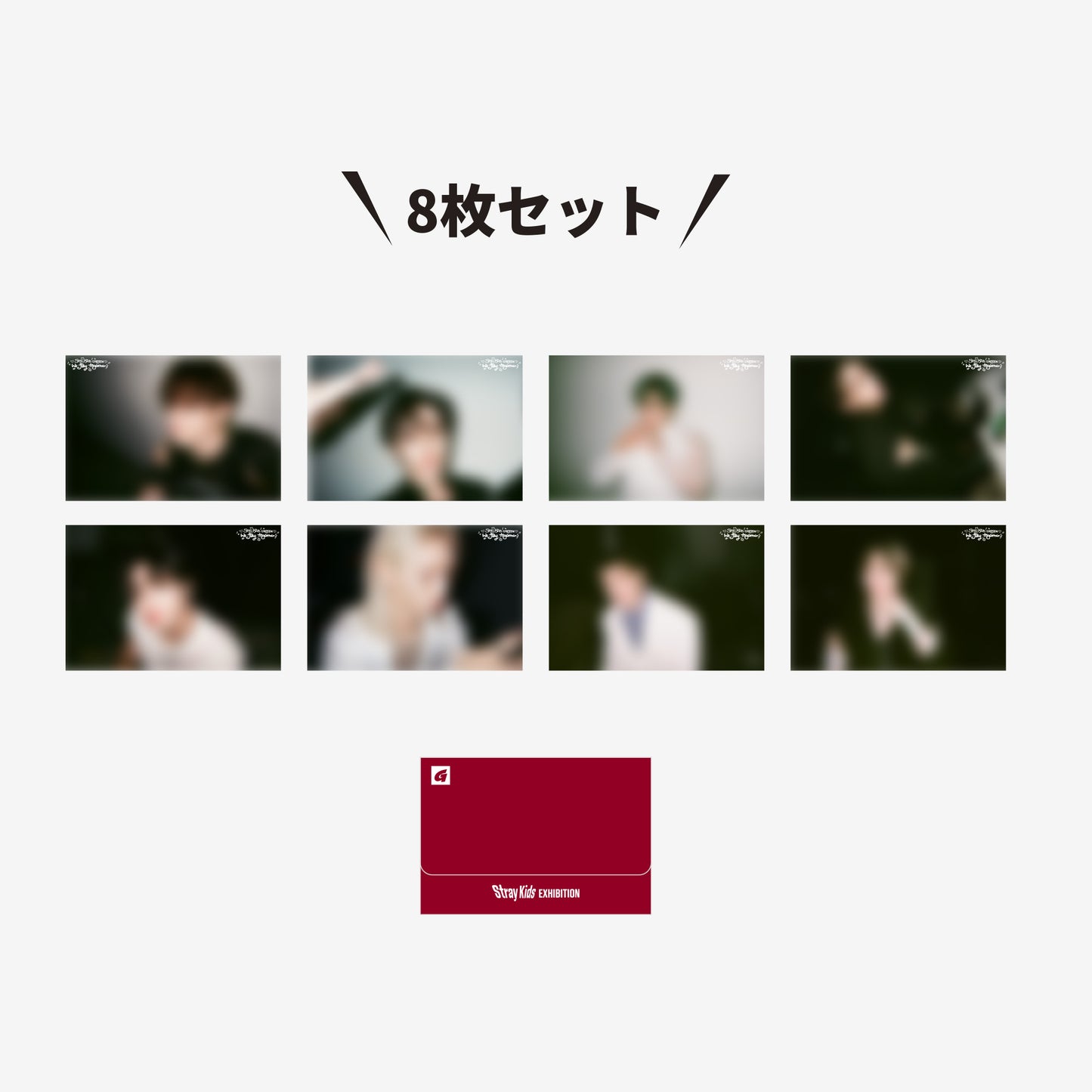POSTCARD SET【G】/ Stray Kids『EXHIBITION “We STAY, together”』