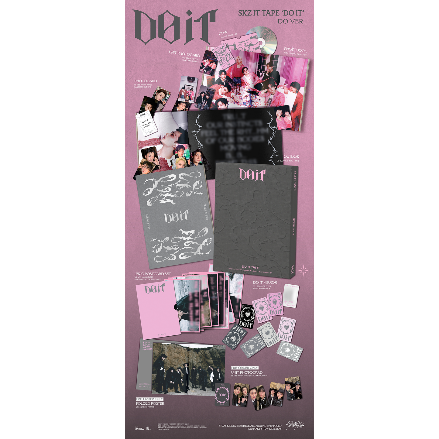 Stray Kids SKZ IT TAPE "DO IT" [DO VER.]