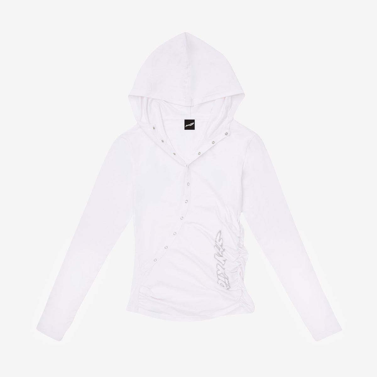 HOOD LONG SLEEVE T-SHIRT / WHITE【M】/ Stray Kids『World Tour <RUN IT JAPAN>』