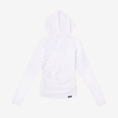 HOOD LONG SLEEVE T-SHIRT / WHITE【L】/ Stray Kids『World Tour <RUN IT JAPAN>』
