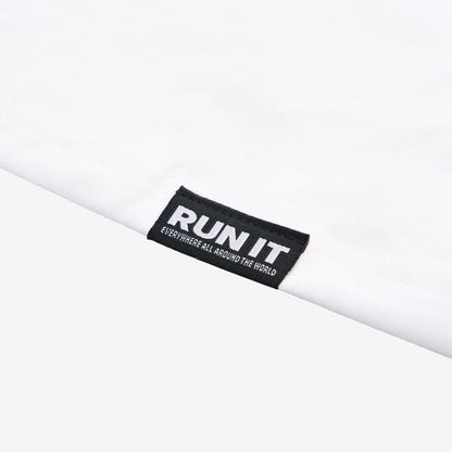 HOOD LONG SLEEVE T-SHIRT / WHITE【L】/ Stray Kids『World Tour <RUN IT JAPAN>』