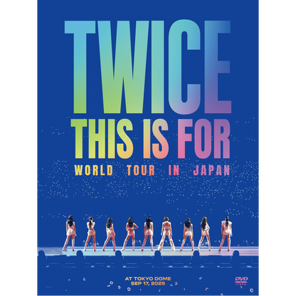 TWICE『TWICE ＜THIS IS FOR＞ WORLD TOUR IN JAPAN』【初回限定盤DVD】