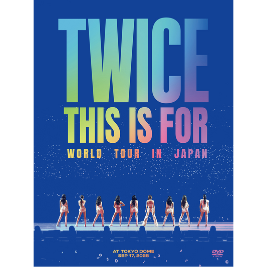 TWICE『TWICE ＜THIS IS FOR＞ WORLD TOUR IN JAPAN』【初回限定盤DVD】