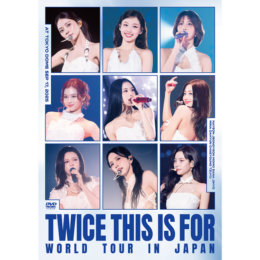 TWICE『TWICE ＜THIS IS FOR＞ WORLD TOUR IN JAPAN』【通常DVD】