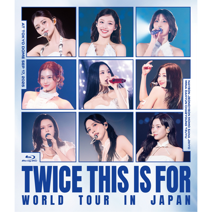 TWICE『TWICE ＜THIS IS FOR＞ WORLD TOUR IN JAPAN』【通常盤Blu-ray】