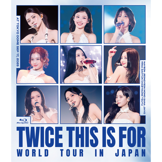 TWICE『TWICE ＜THIS IS FOR＞ WORLD TOUR IN JAPAN』【通常盤Blu-ray】