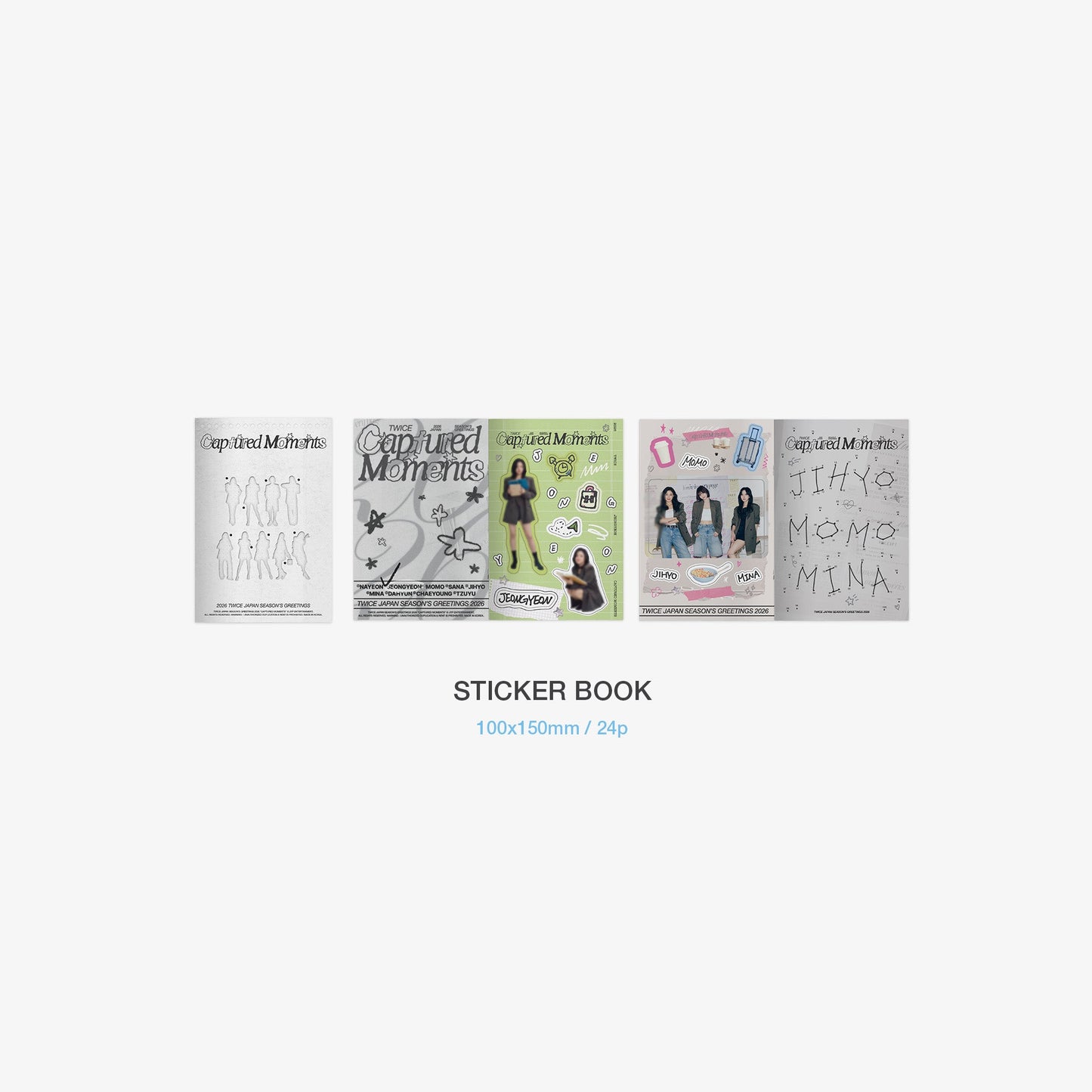 TWICE JAPAN SEASON’S GREETINGS 2026 "CAPTURED MOMENTS"【FC版】